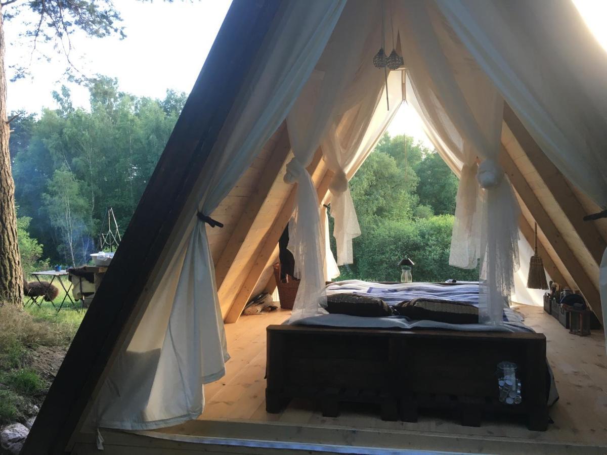 Sandfallet Glamping Laholm Εξωτερικό φωτογραφία