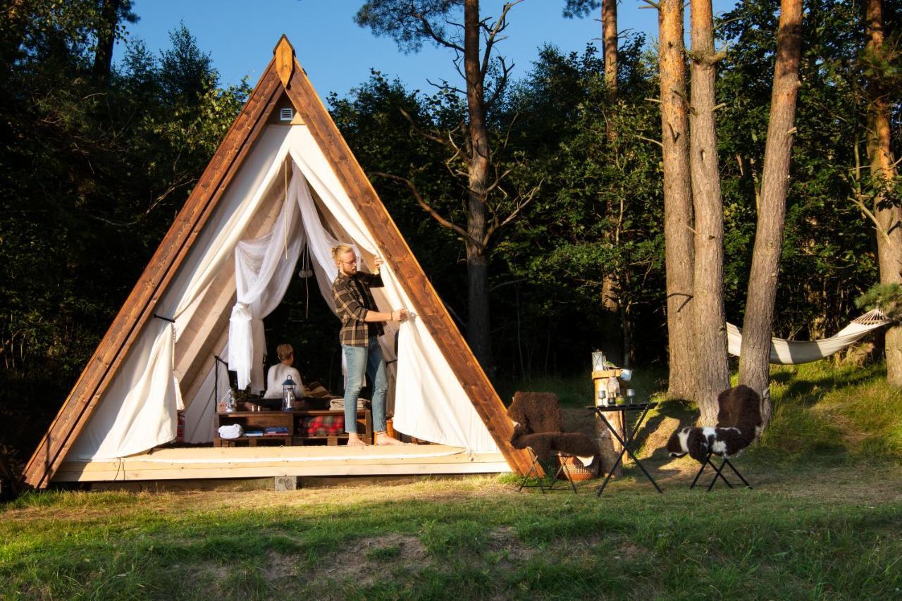 Sandfallet Glamping Laholm Εξωτερικό φωτογραφία