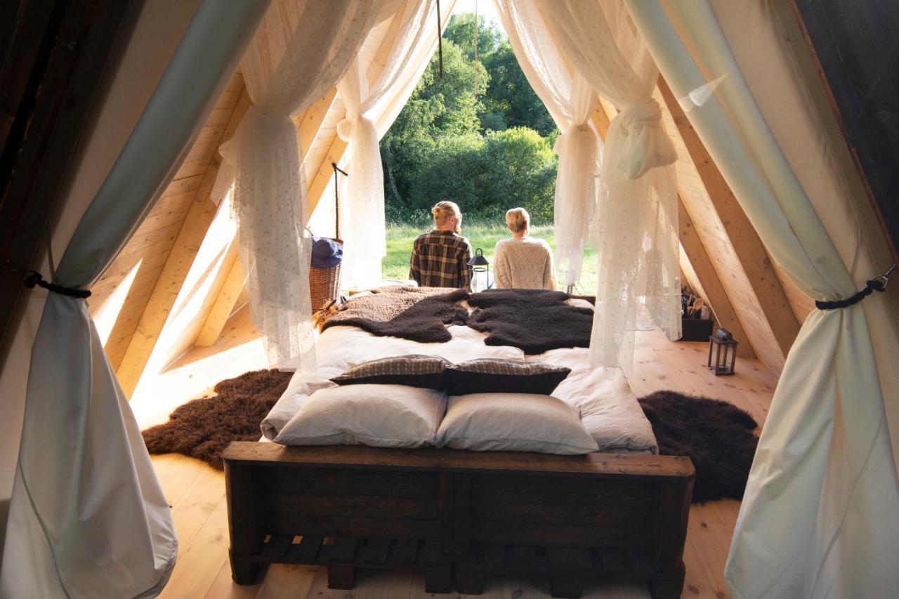 Sandfallet Glamping Laholm Εξωτερικό φωτογραφία